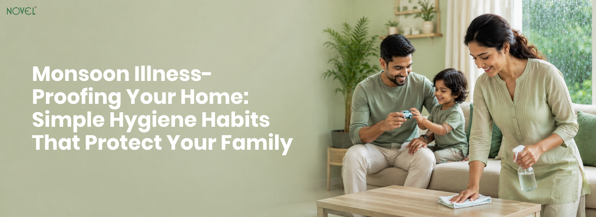 Monsoon Illness-Proofing Your Home: Simple Hygiene Habits That Protect Your Family