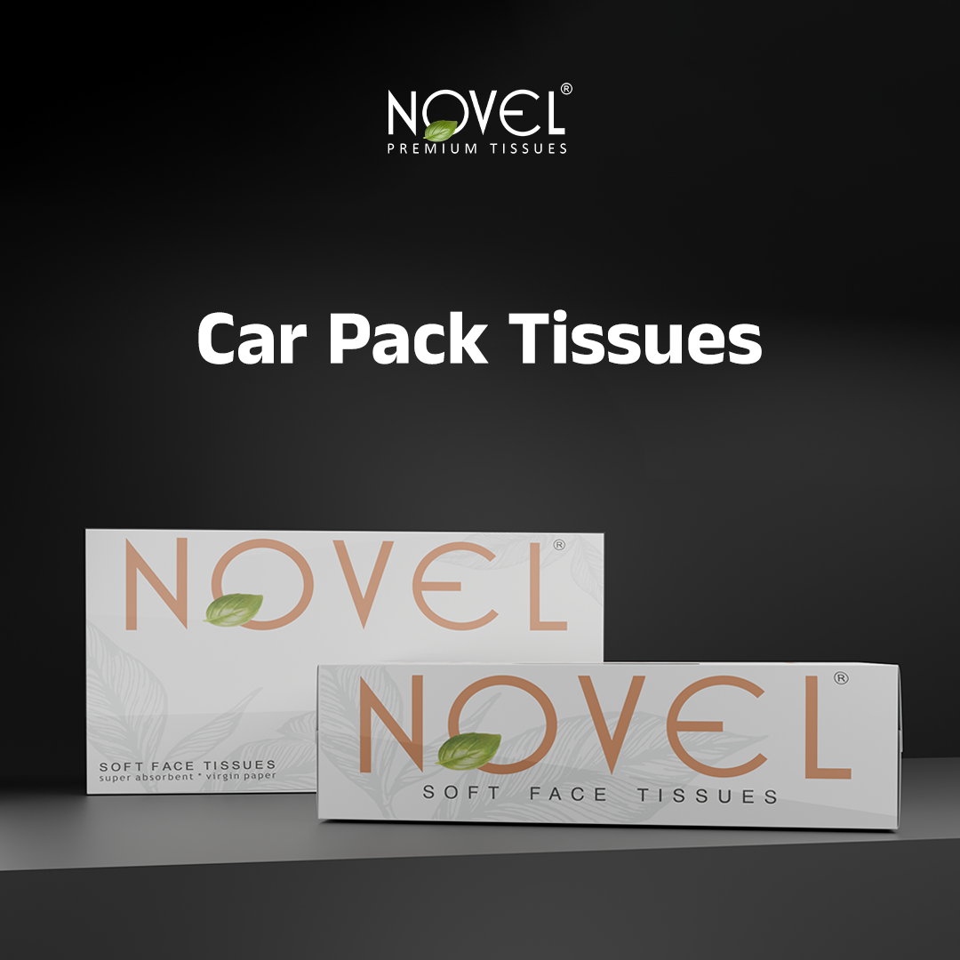Novel Facial Tissues 2-Ply | Soft Touch, Strong & Convenient Pack