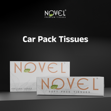Novel Facial Tissues 2-Ply | Soft Touch, Strong & Convenient Pack