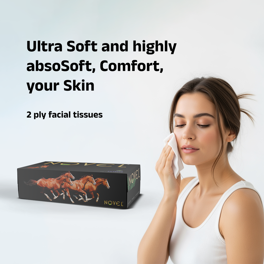 Novel Scented Facial Tissues | Soft Touch with Refreshing Fragrance