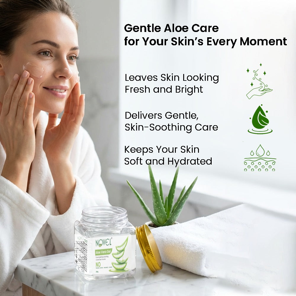 Aloe Vera Gel for Skin and Hair - 200ml