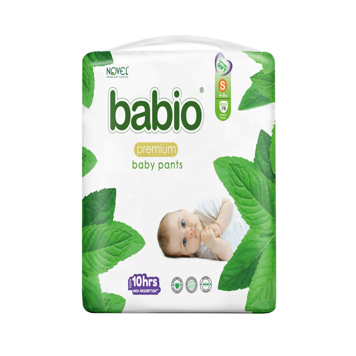 Premium Novel Babio Baby Diaper Pants – Extra Comfort, Leak Protection & Long-Lasting Dryness (54 Pieces)