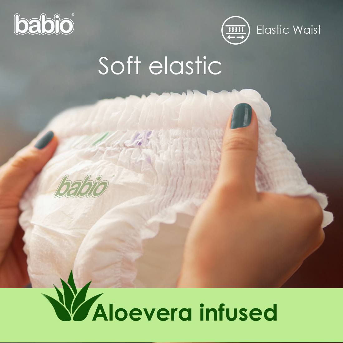 Novel Babio Baby Diaper Pants – Size M (50 Pieces) | Buy 1 Get 1