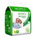 Novel Adult Diaper Super Dry – Wrap Style  | Unisex |  Size L