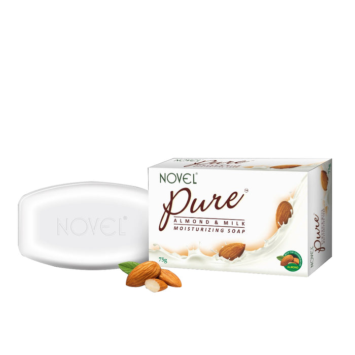 Novel Almond & Milk Soap – Nourishing & Moisturizing Bath Soap