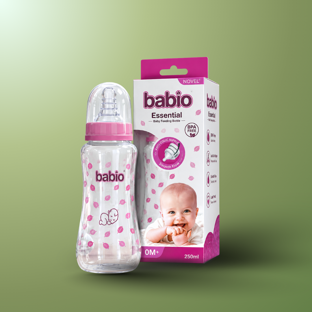 Novel Babio Anti-Colic Baby Feeding Bottle | 250ml